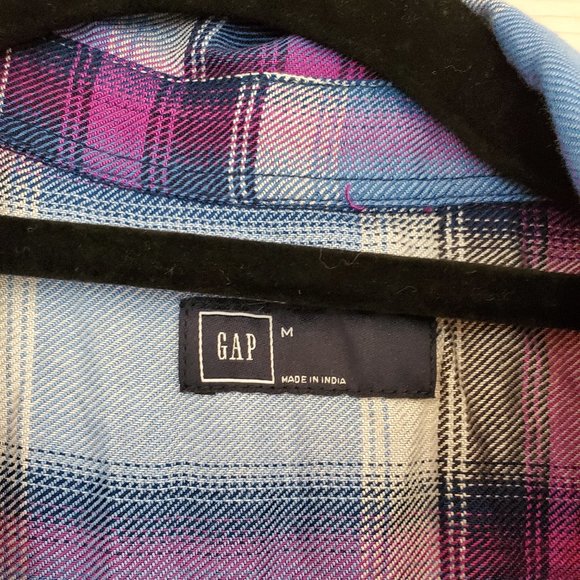 GAP Super Soft Plaid Light Flannel - NWT - Picture 3 of 3